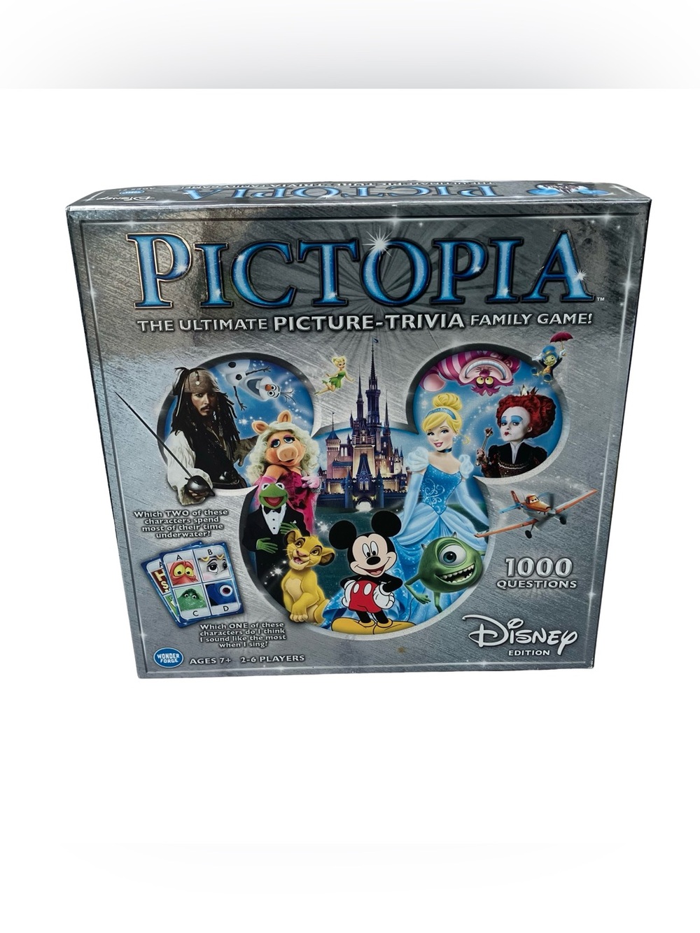 Pictopia Ultimate Picture-Trivia Family Game Disney Edition Board New Open Box